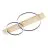 Eglo Plafondlamp Boyal Hout Zwart, Bruin 12W 1700lm - 830 Warm Wit